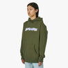 Fucking Awesome Cut Out Logo Pullover Hoodie / Army 2
