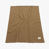 Tekla Couverture en laine mérinos  / Caramel 2