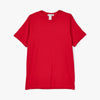 Comme Des Garcons Shirt Cotton Jersey Plain 165Gr With Cdg Shirt Logo At Back / Red 4