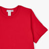 Comme Des Garcons Shirt Cotton Jersey Plain 165Gr With Cdg Shirt Logo At Back / Red 6