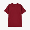 Comme Des Garcons Shirt Cotton Jersey Plain 165Gr With Cdg Shirt Logo At Back / Burgundy 5