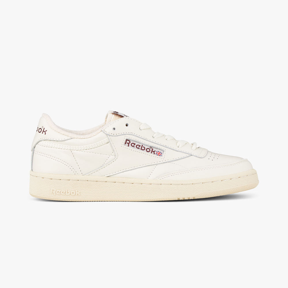 Reebok club c 85 shop chalk maroon