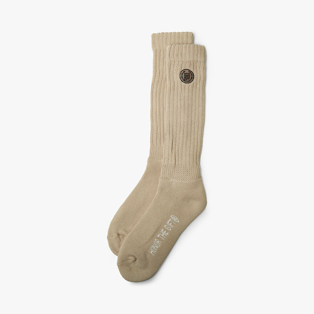 Honor The Gift Slouch HTG Chaussettes / Crème 1
