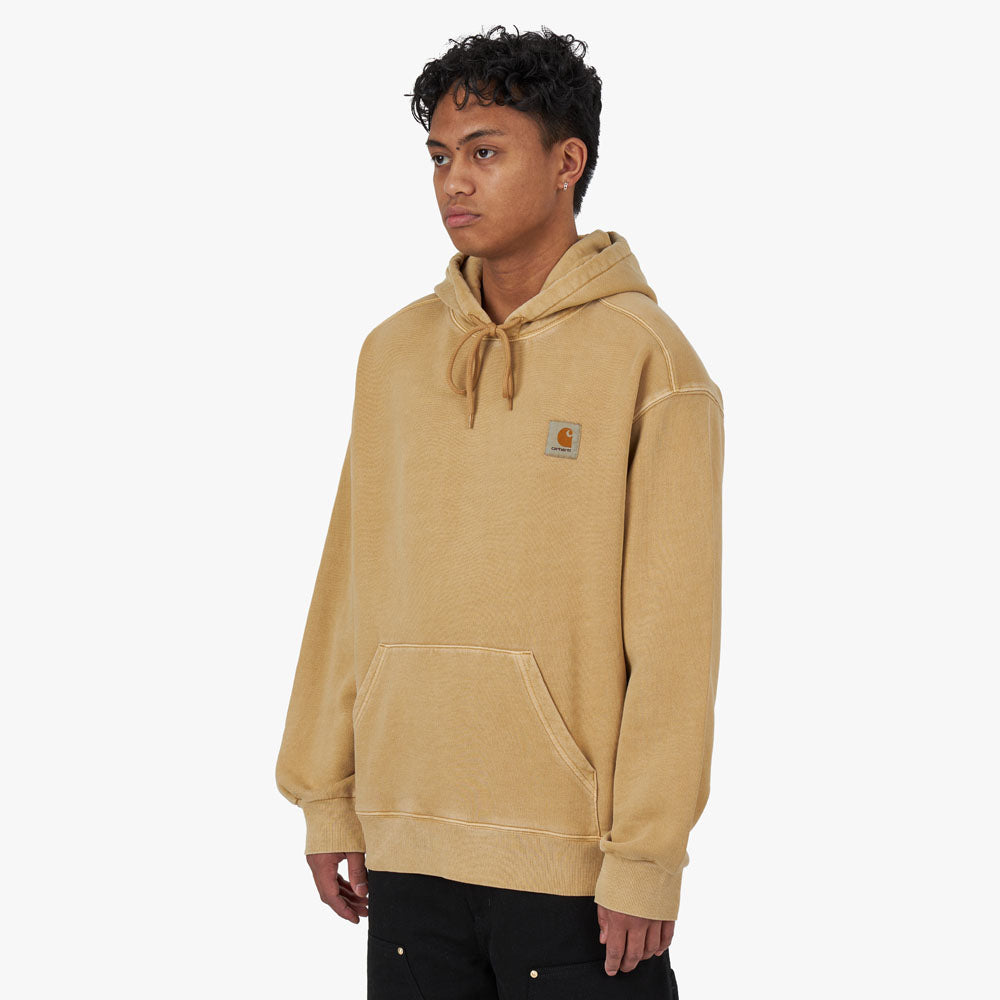 Carhartt WIP Nelson Pullover Hoodie Dusty Hamilton Brown Livestock
