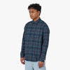 Carhartt WIP «Lemond» Chemise à carreaux Juniper / Bleu Marine Foncé 2