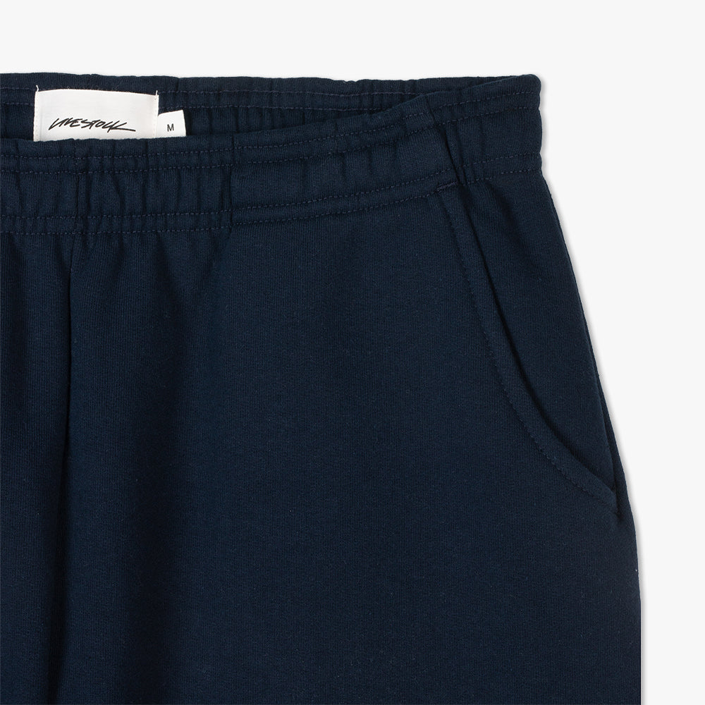 Navy blue hot sale sweat shorts