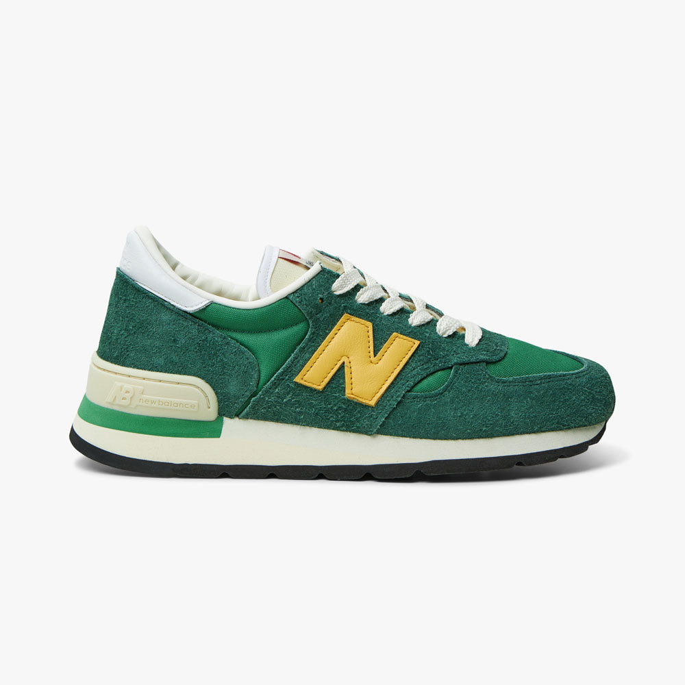Green and gold new balance 574 best sale