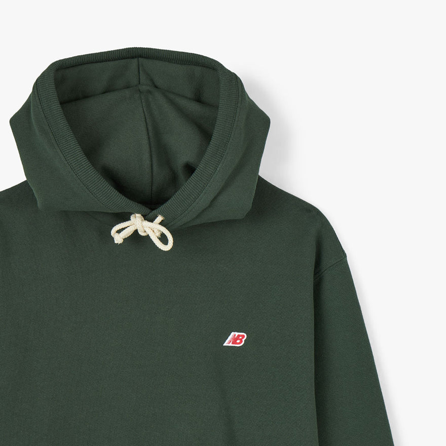 New Balance MADE in USA Core Pullover Hoodie / Midnight Green