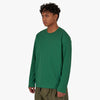 COMME des GARÇONS SHIRT Plain Jersey Long Sleeve T-shirt / Green 2