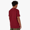 Comme Des Garcons Shirt Cotton Jersey Plain 165Gr With Cdg Shirt Logo At Back / Burgundy 3