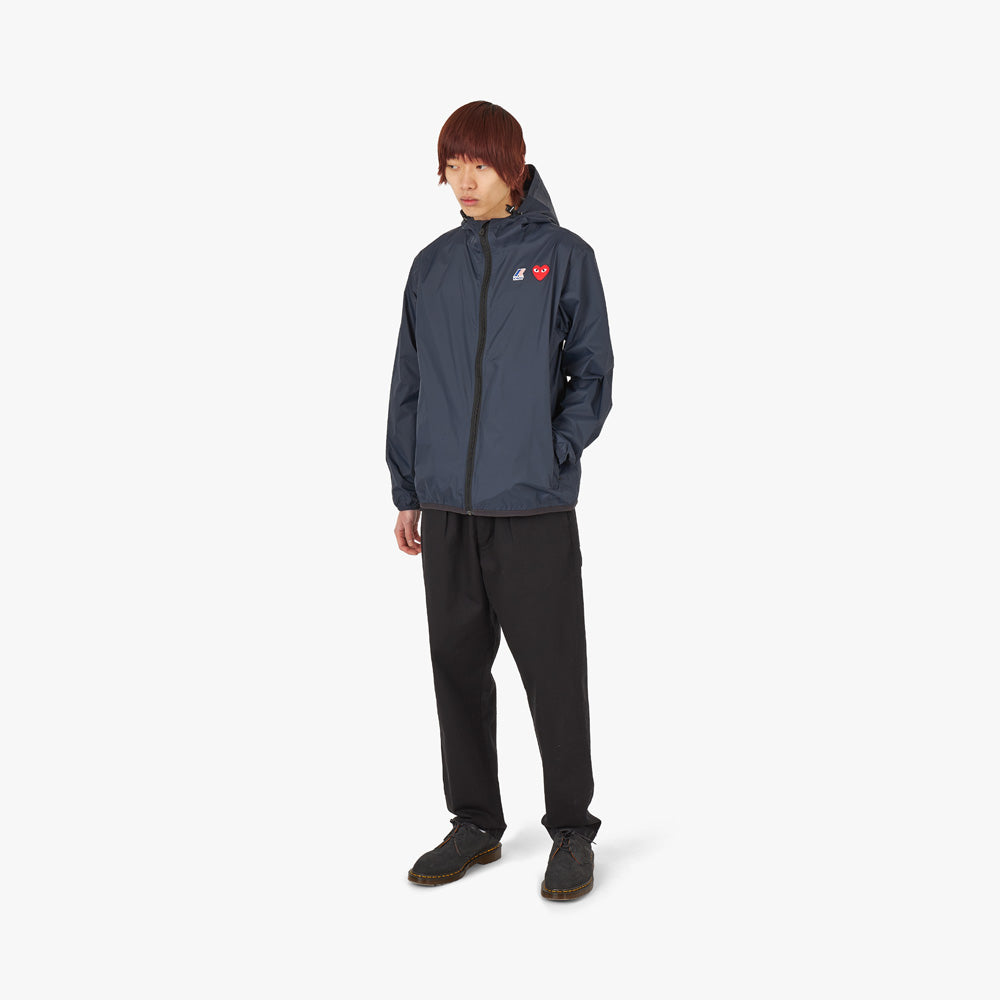 K way cheap jacket navy