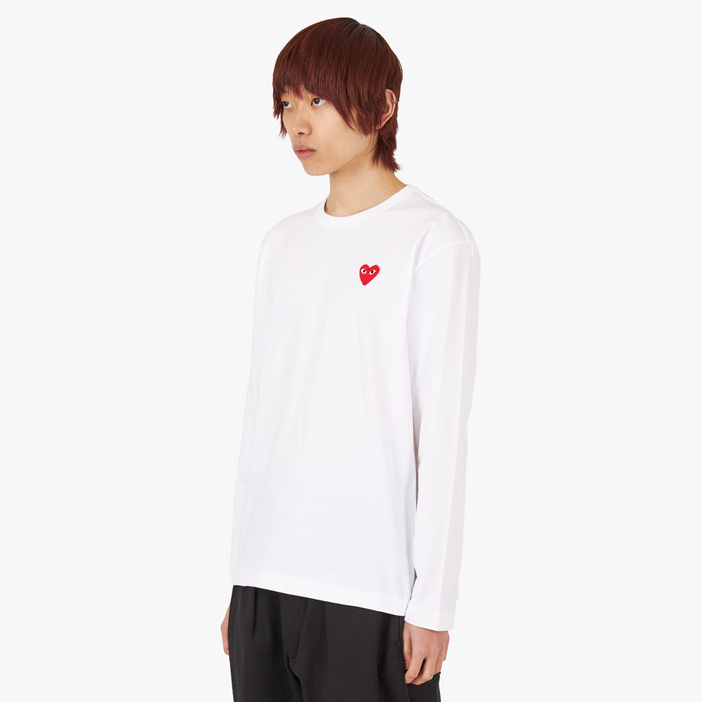 Comme des garçons discount t shirt manche longue