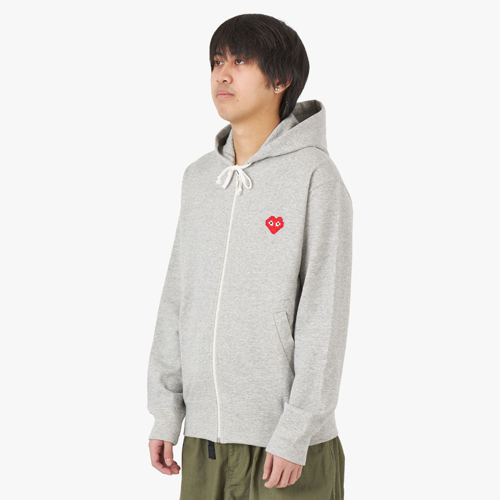 Comme des garcons zip up hoodie 80s hotsell