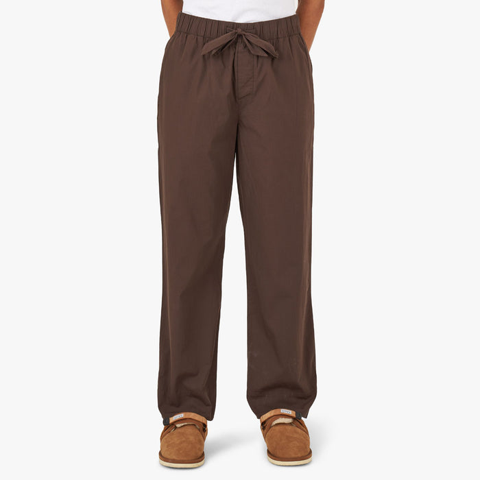 TEKLA Poplin pants 新品 Poplin pyjamas – pants – Lingonberry | Tekla Fabrics