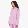 Tekla Popeline Chemise à manches longues / Rose Mauve 2