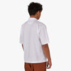 Whim Pindot Mesh 1/4 Zip Golf Shirt / White 3
