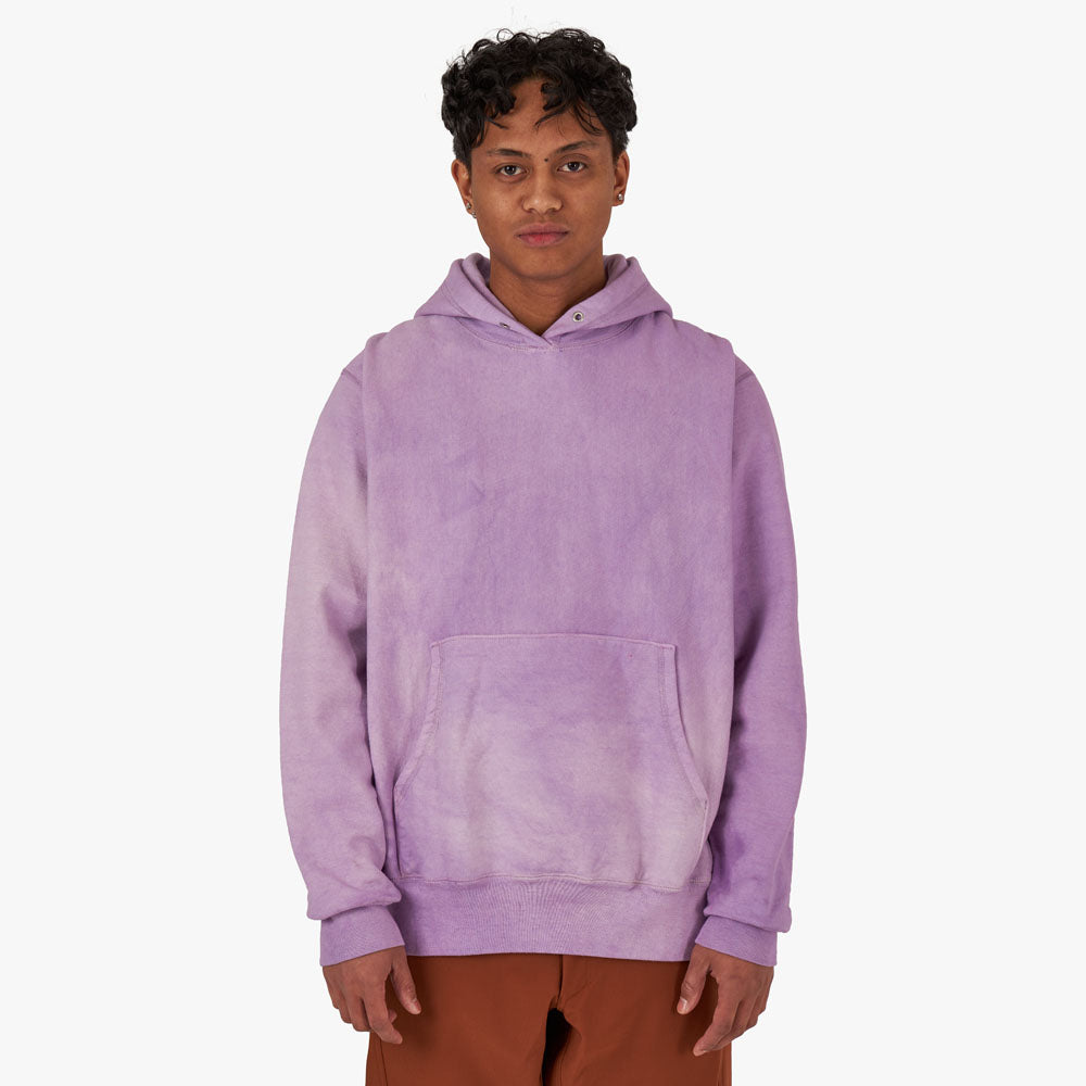 Whim Golf Natural Dye Pullover Hoodie Logwood