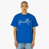 Western Hydrodynamic Research Whale T-shirt / Blue 1