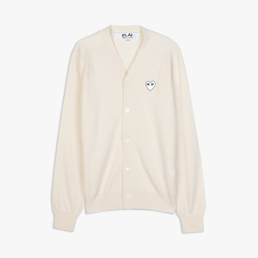 Comme des garcons shop play womens cardigan