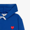 COMME des GARÇONS PLAY Red Heart Pullover Hoodie / Navy 5