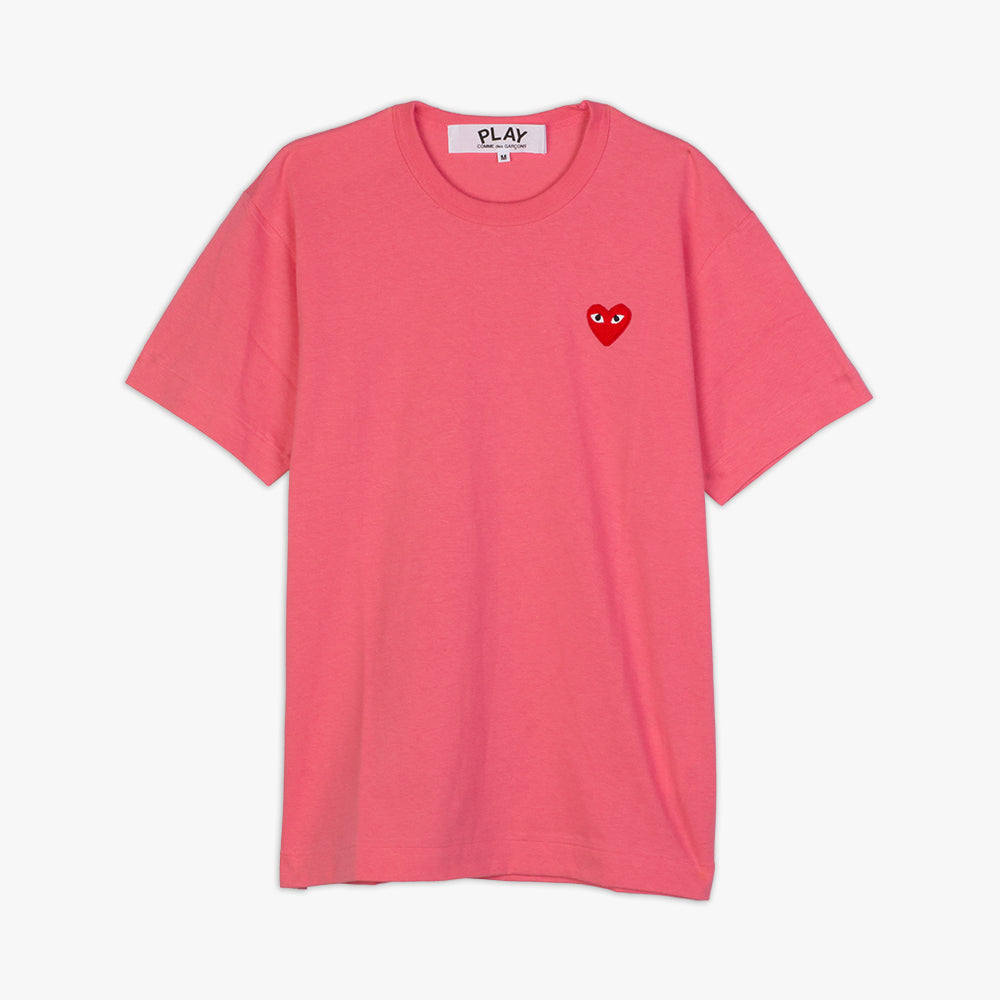 Comme des discount garcons pink heart