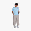 COMME des GARÇONS HOMME Pantalon en lin Chambray / Gris pâle 7