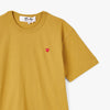 T-shirt PLAY Red Heart de COMME des GARÇONS / Olive 6