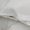 Tekla Cotton Percale Queen Duvet Cover / Broken White 3
