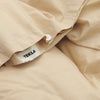 Tekla Cotton Percale Queen Duvet Cover / Sand Beige 3