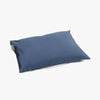 Tekla Cotton Percale Pillow Case / Midnight Blue 1