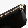 COMME des GARÇONS WALLET Rubber Dot Half Zip Wallet / Black 8