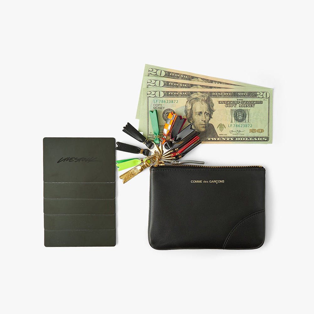 Comme des garcons black outlet wallet