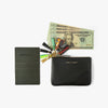 COMME des GARÇONS WALLET Classic Zipper Pull Wallet / Black 2
