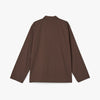 Tekla Poplin Long Sleeve Shirt / Coffee 5