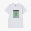 Whim Golf Course Map T-shirt / White 4