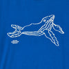 Western Hydrodynamic Research Whale T-shirt / Blue 7