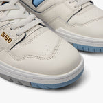 New Balance BB550 Sea Salt/Team Carolina/Honeycomb - Low Top  6