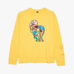 Brain Dead Brain Eater Long Sleeve T-shirt / Squash 4