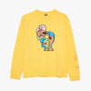 Brain Dead Brain Eater Long Sleeve T-shirt / Squash 4