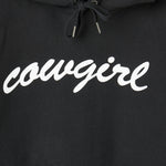 Cowgirl Big Script Pullover Hoodie / Black 7