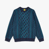 Iggy NYC Cable Knit Sweater / Navy 4