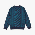 Iggy NYC Cable Knit Sweater / Navy 5