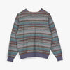 Fucking Awesome Dill Painting Intarsia Cardigan / Purple 5