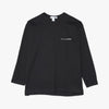 COMME des GARÇONS SHIRT Logo Long Sleeve T-shirt / Black 4