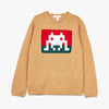 COMME des GARÇONS SHIRT Knit Intarsia Sweater / Camel 4
