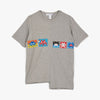 T-shirt Invader Knit de COMME des GARÇONS SHIRT / Gris 4