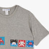 T-shirt Invader Knit de COMME des GARÇONS SHIRT / Gris 6