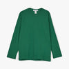 COMME des GARÇONS SHIRT Plain Jersey Long Sleeve T-shirt / Green 4