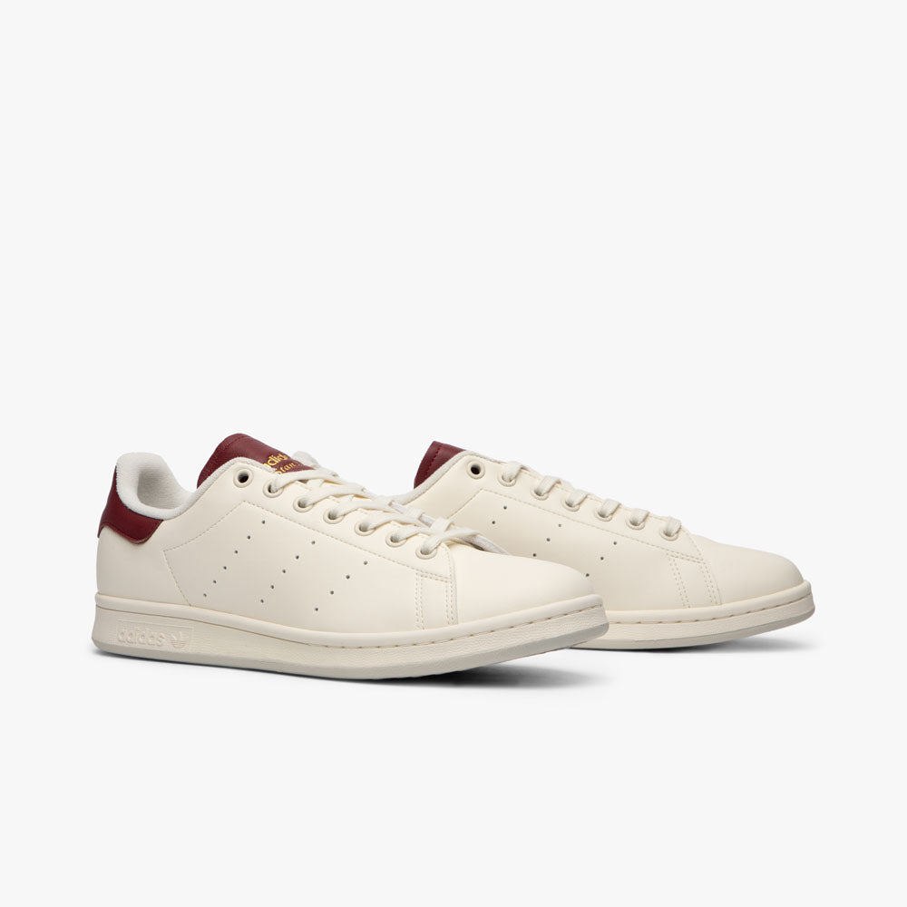 adidas Stan Smith Off White / Orbit Grey - Collegiate Burgundy – Livestock