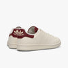 adidas Stan Smith Off White / Orbit Grey / Collegiate Burgundy - Low Top  4